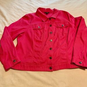 Pretty Pink Denim Jacket